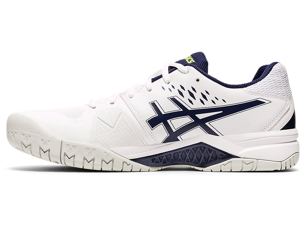 Sapatilhas de Tenis Asics Gel-Challenger 12 Masculino Branco Azul Marinho | 1746-TSWAU