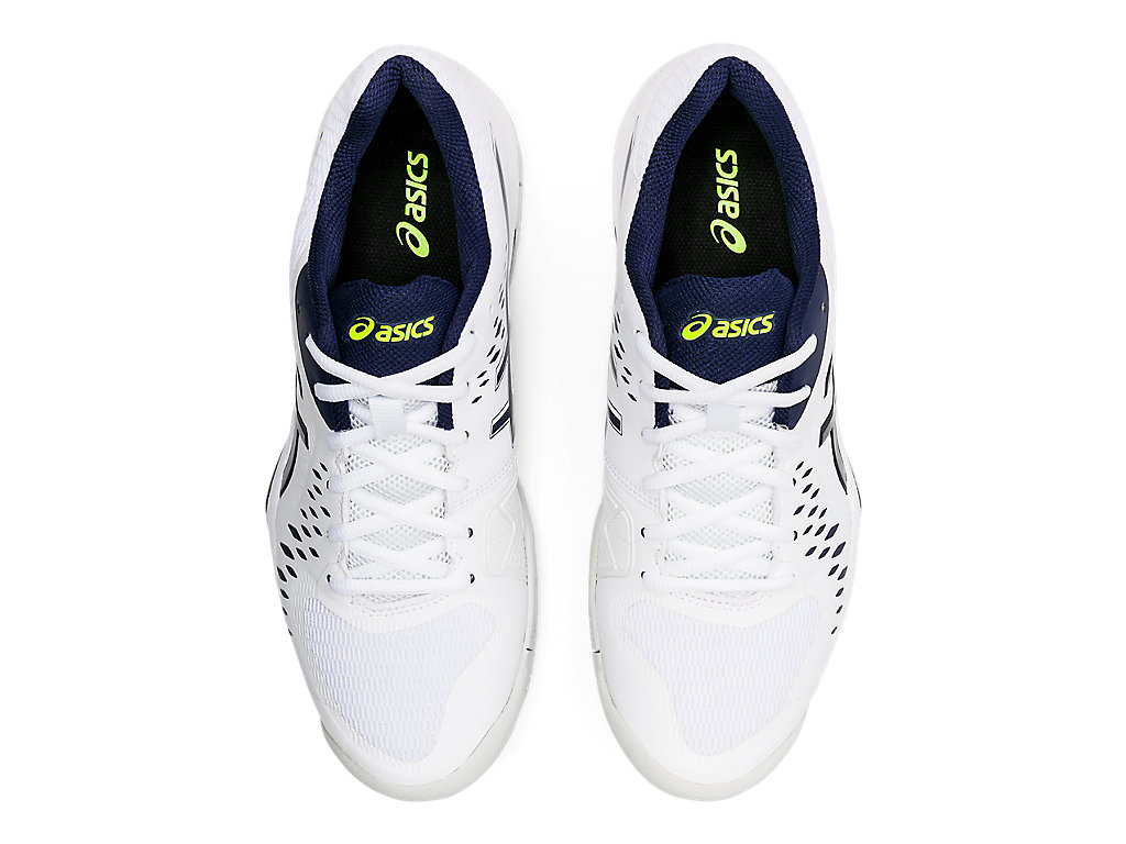 Sapatilhas de Tenis Asics Gel-Challenger 12 Masculino Branco Azul Marinho | 1746-TSWAU