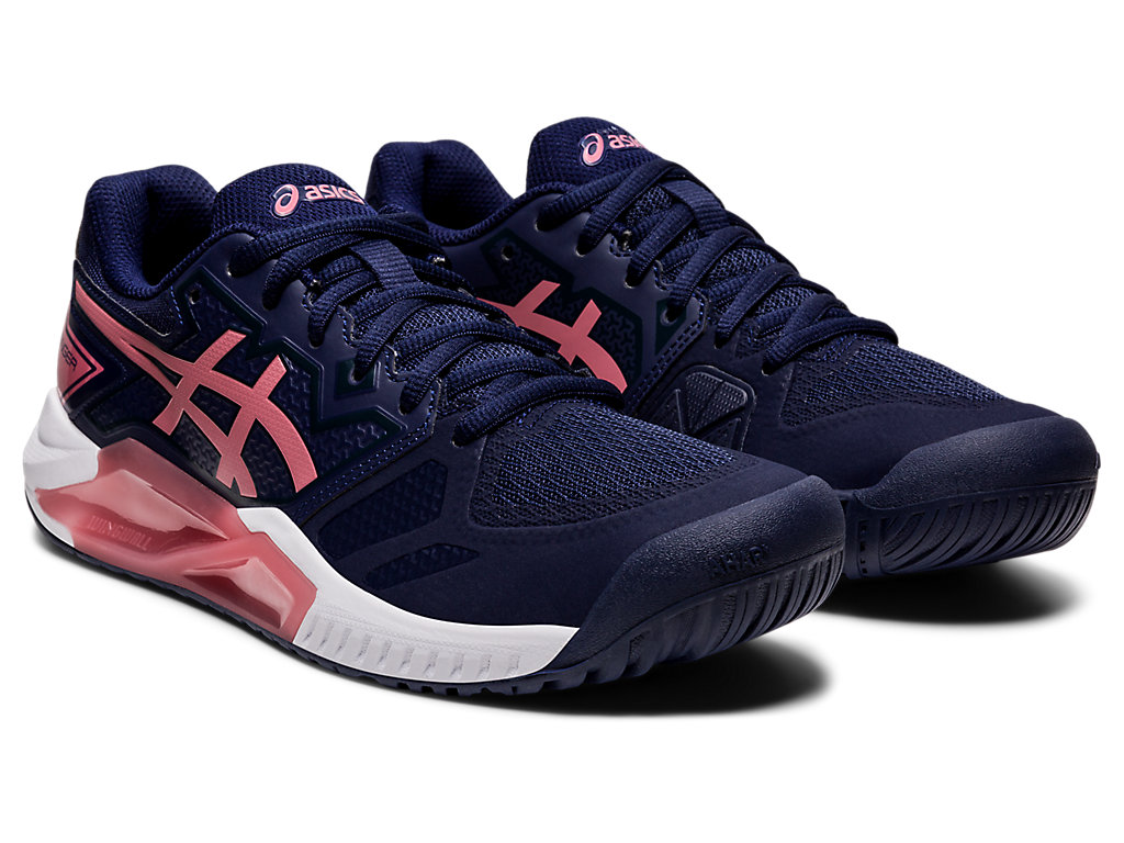 Sapatilhas de Tenis Asics Gel-Challenger 13 Feminino Azul Marinho Rosa | 3189-LIVSO