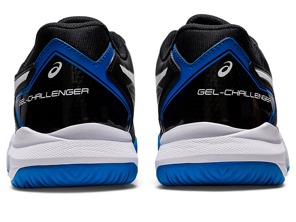 Sapatilhas de Tenis Asics Gel-Challenger 13 Masculino Pretas Azuis | 4502-VJNDX