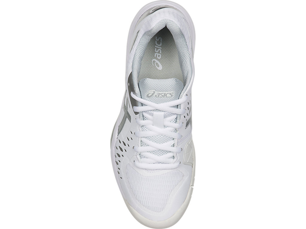 Sapatilhas de Tenis Asics Gel-Challenger 12 Feminino Branco Prateadas | 6549-FCHQZ