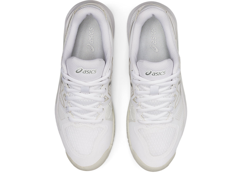 Sapatilhas de Tenis Asics Gel-Challenger 13 Feminino Branco Prateadas | 7605-ZOBQV