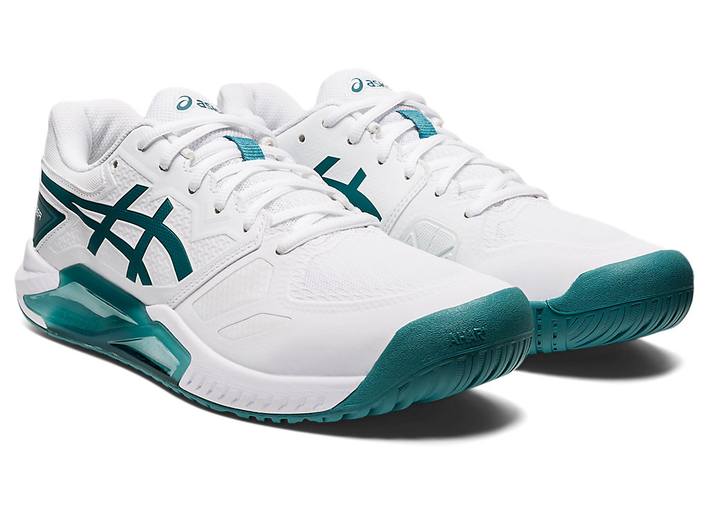 Sapatilhas de Tenis Asics Gel-Challenger 13 Masculino Branco Verdes Escuro | 7903-JUCAK