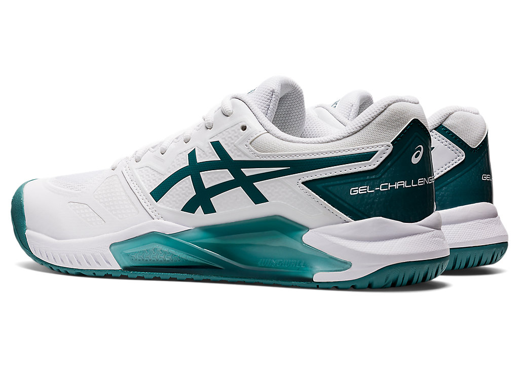 Sapatilhas de Tenis Asics Gel-Challenger 13 Masculino Branco Verdes Escuro | 7903-JUCAK