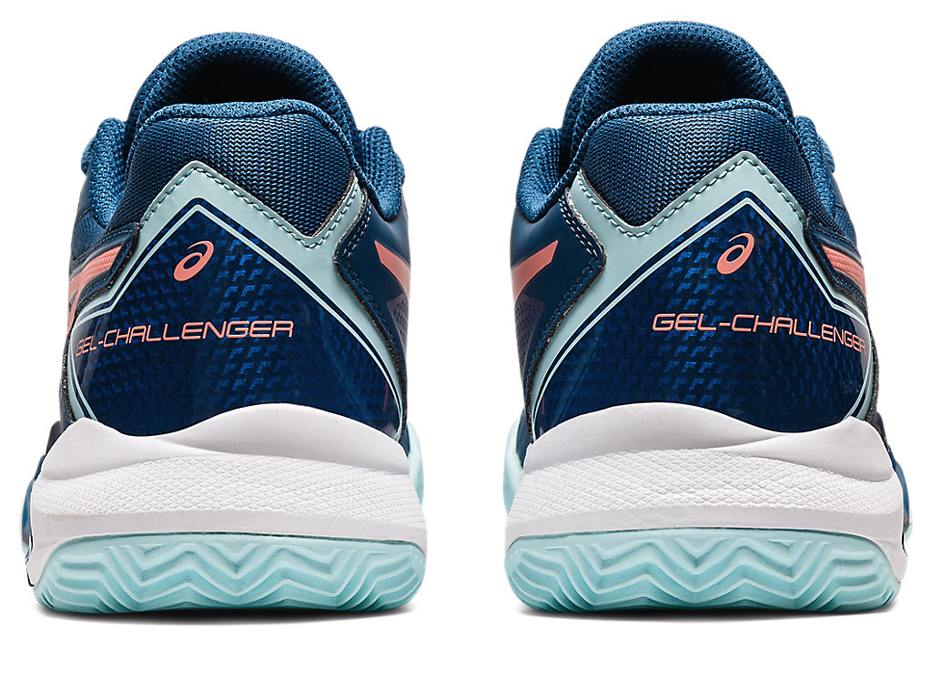 Sapatilhas de Tenis Asics Gel-Challenger 13 Clay Feminino Luz Azul Anil | 7930-PUKSY