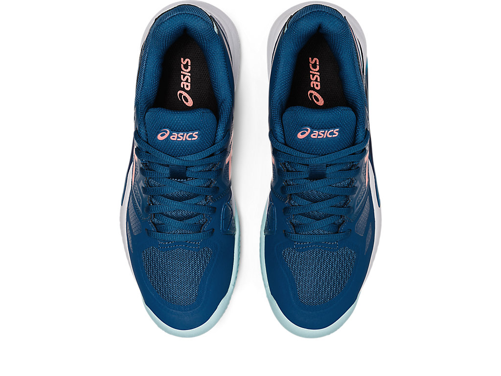 Sapatilhas de Tenis Asics Gel-Challenger 13 Clay Feminino Luz Azul Anil | 7930-PUKSY