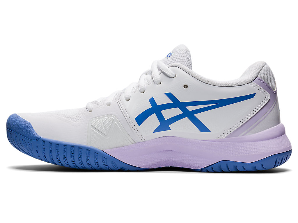 Sapatilhas de Tenis Asics Gel-Challenger 13 Feminino Branco Azuis | 7941-PKXVN