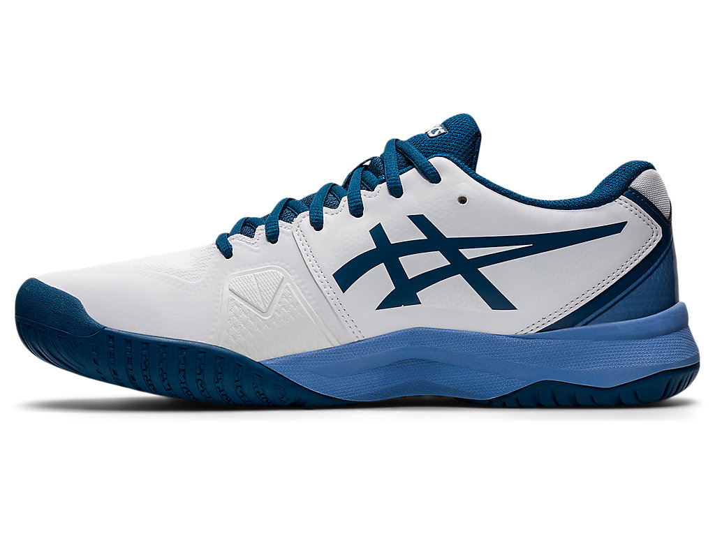 Sapatilhas de Tenis Asics Gel-Challenger 13 Masculino Branco Luz Azul Anil | 8634-KCQDT