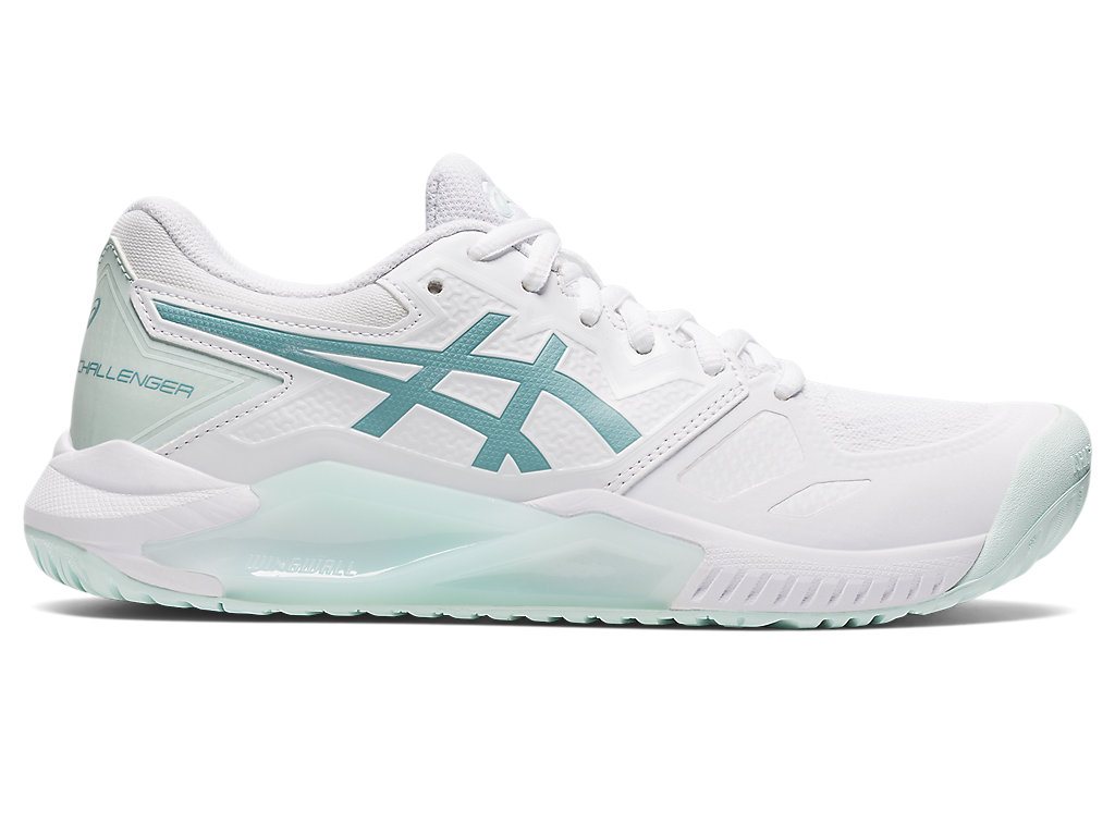 Sapatilhas de Tenis Asics Gel-Challenger 13 Feminino Branco Azuis | 9804-AFTKM