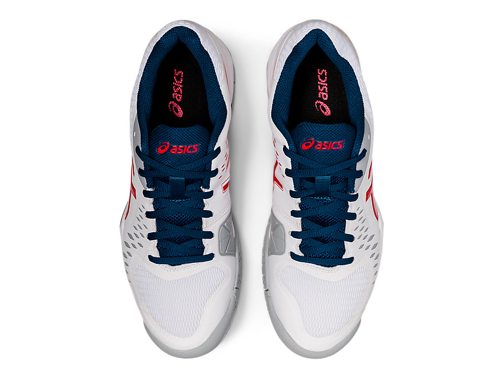 Sapatilhas de Tenis Asics Gel-Challenger 12 Masculino Branco Vermelhas | 9852-YGJWF