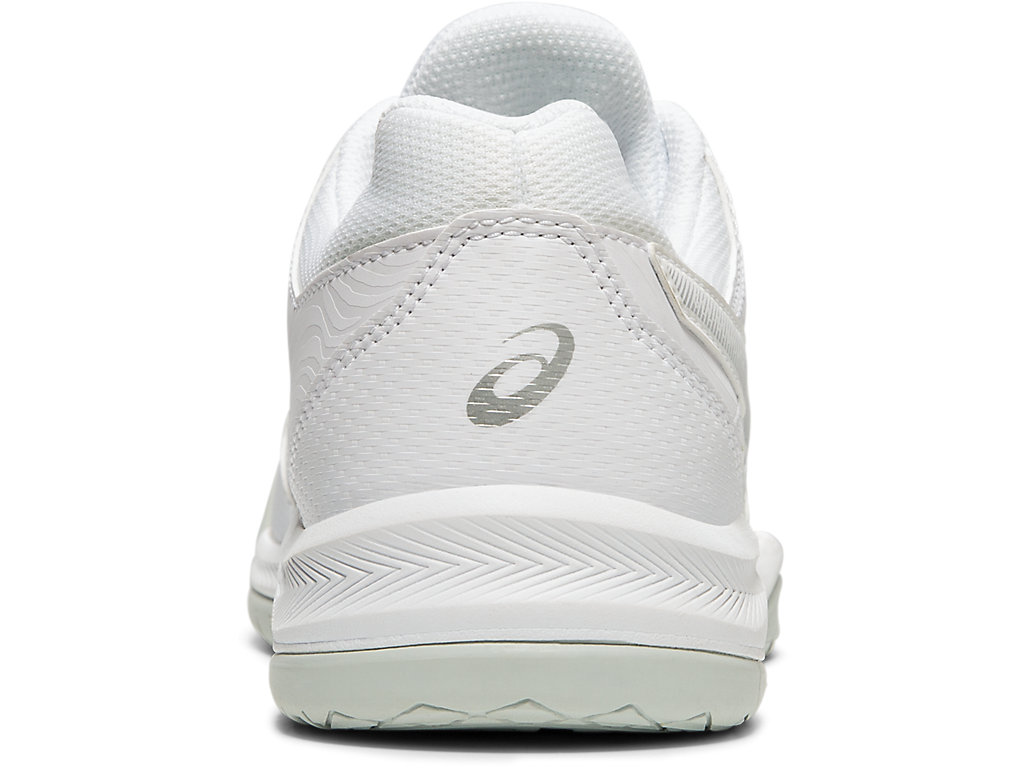 Sapatilhas de Tenis Asics Gel-Dedicate 6 Feminino Branco Prateadas | 5940-KBTXF