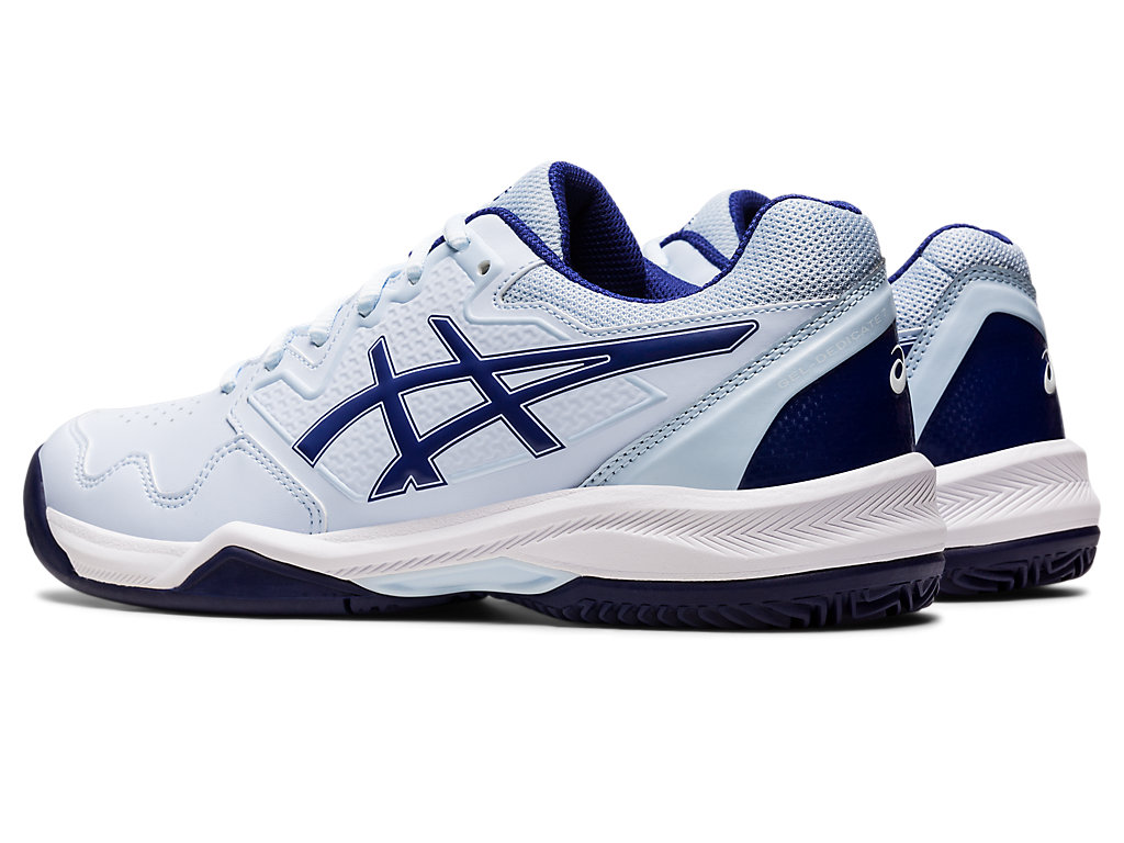 Sapatilhas de Tenis Asics Gel-Dedicate 7 Clay Feminino Azuis | 1602-ZQGVN