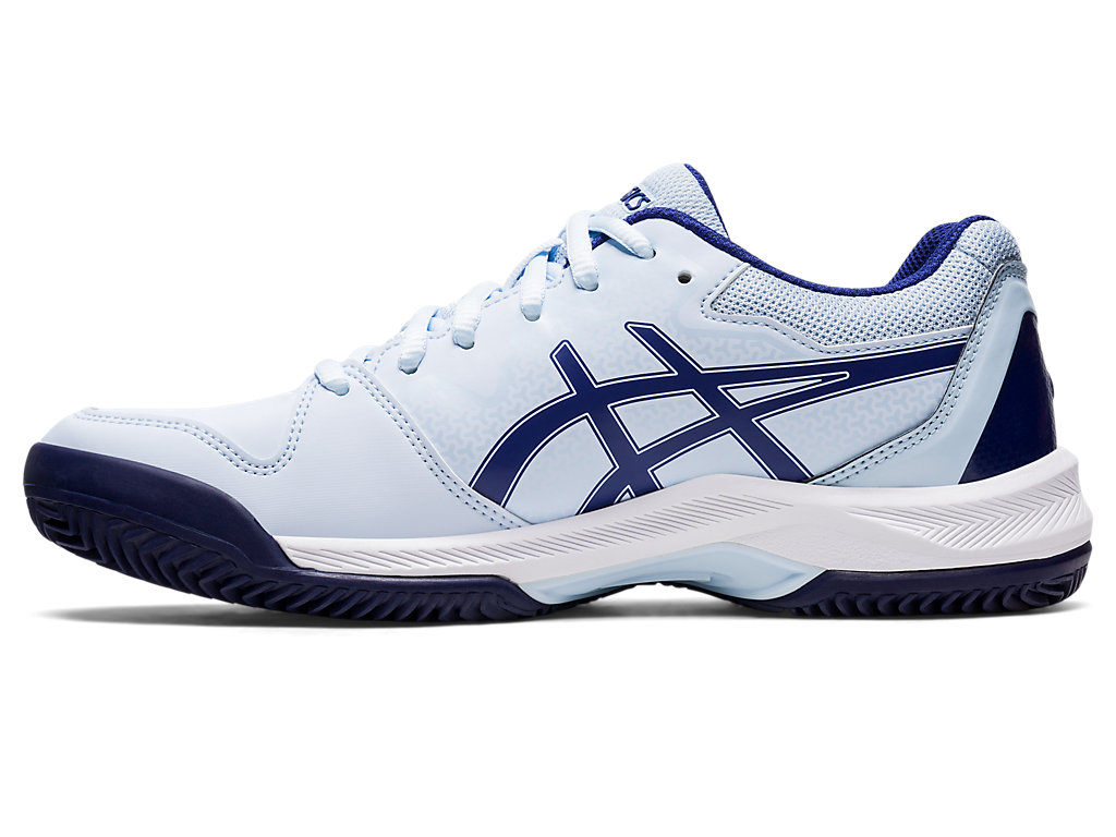 Sapatilhas de Tenis Asics Gel-Dedicate 7 Clay Feminino Azuis | 1602-ZQGVN