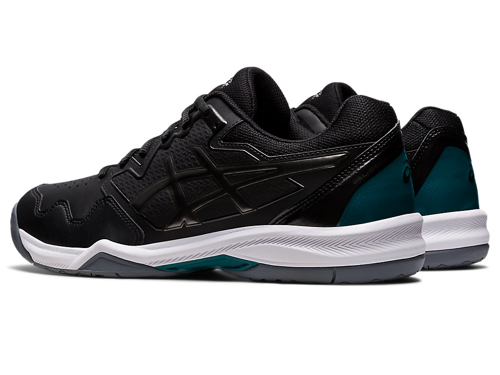 Sapatilhas de Tenis Asics Gel-Dedicate 7 Masculino Pretas Cinzentas | 2381-NMDZH