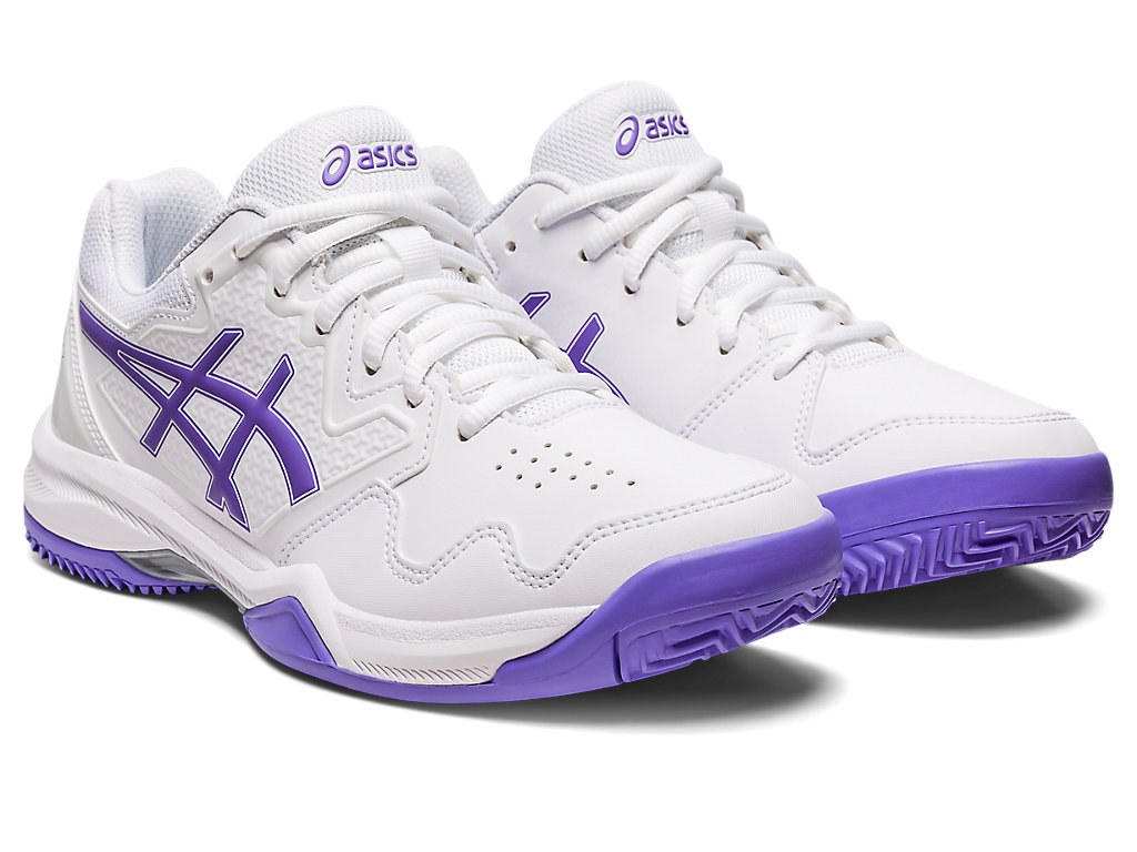 Sapatilhas de Tenis Asics Gel-Dedicate 7 Clay Feminino Branco | 3072-GWAUQ