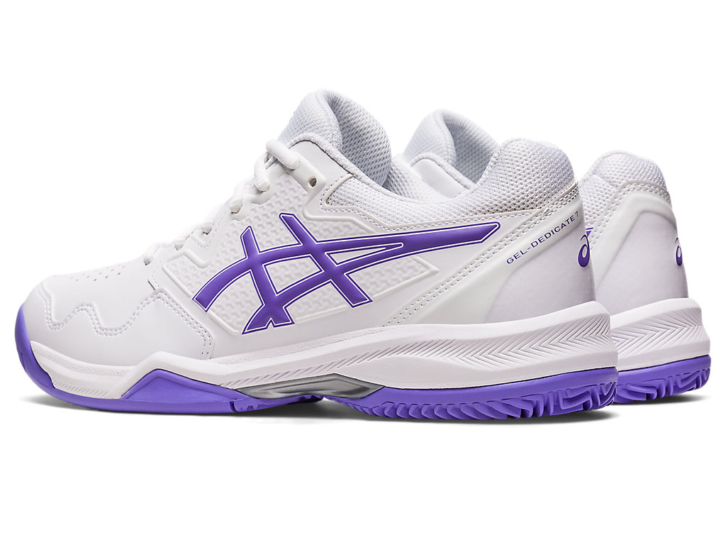 Sapatilhas de Tenis Asics Gel-Dedicate 7 Clay Feminino Branco | 3072-GWAUQ