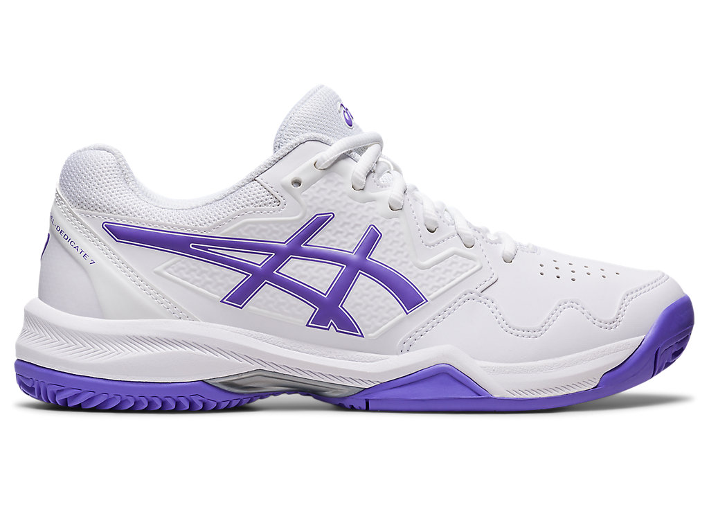 Sapatilhas de Tenis Asics Gel-Dedicate 7 Clay Feminino Branco | 3072-GWAUQ