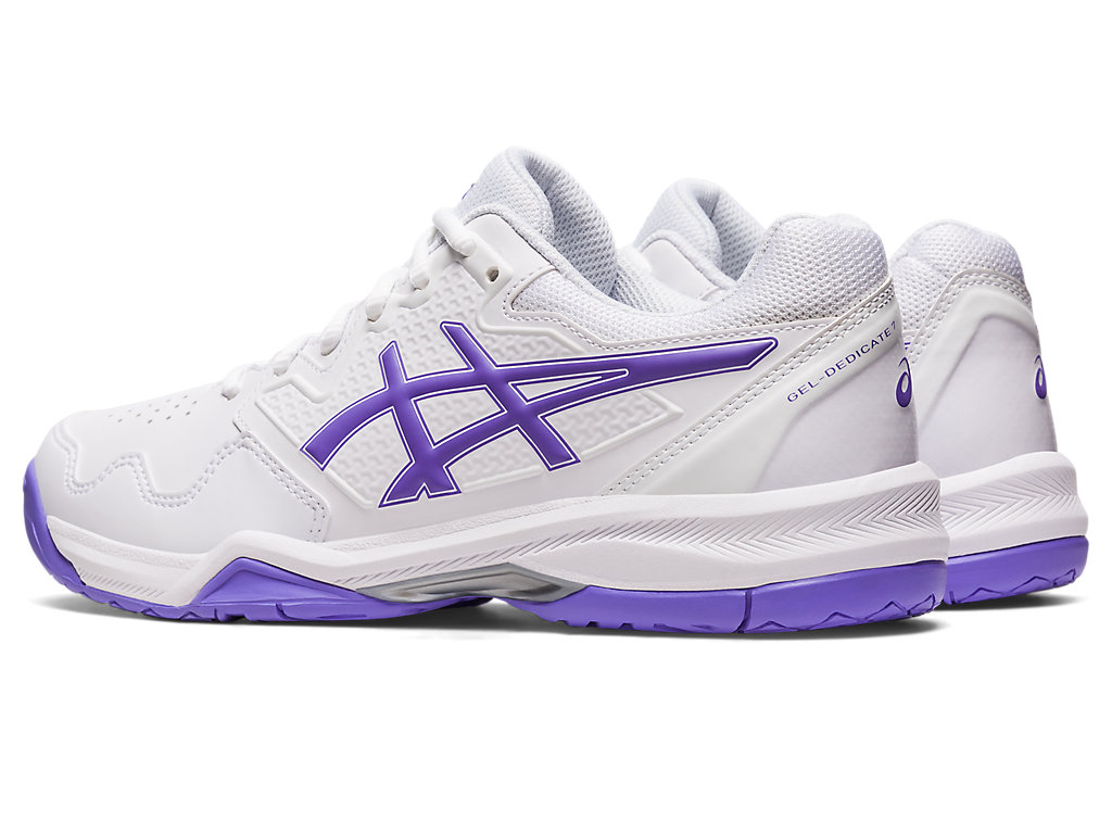 Sapatilhas de Tenis Asics Gel-Dedicate 7 Feminino Branco | 4820-RECNH