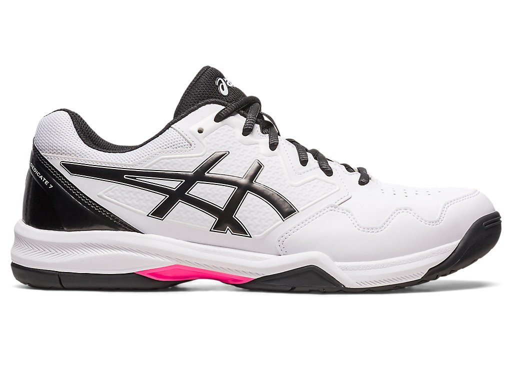 Sapatilhas de Tenis Asics Gel-Dedicate 7 Masculino Branco Rosa | 9607-FSGUE