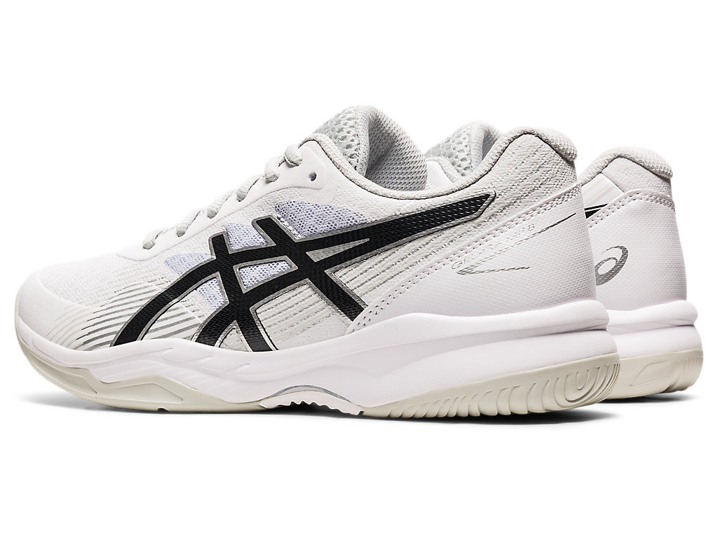 Sapatilhas de Tenis Asics Gel-Game 8 Feminino Branco Pretas | 4306-BCEUA