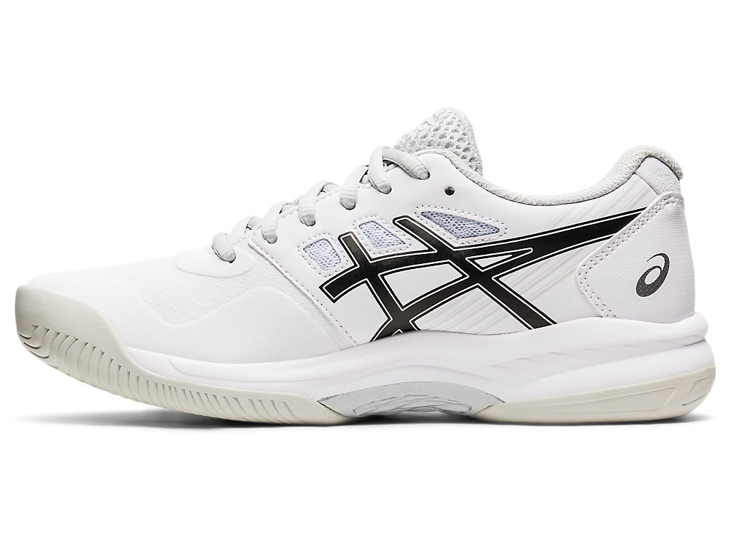 Sapatilhas de Tenis Asics Gel-Game 8 Feminino Branco Pretas | 4306-BCEUA