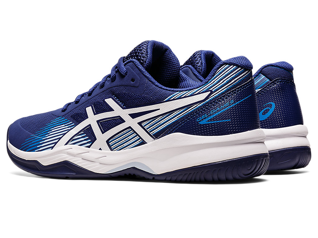 Sapatilhas de Tenis Asics Gel-Game 8 Feminino Azuis Branco | 9423-CIALZ