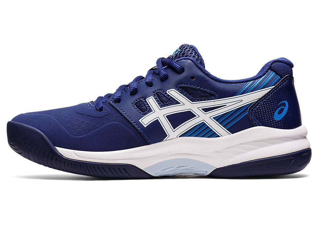 Sapatilhas de Tenis Asics Gel-Game 8 Feminino Azuis Branco | 9423-CIALZ