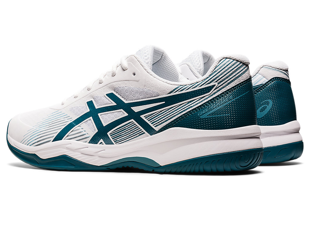 Sapatilhas de Tenis Asics Gel-Game 8 Masculino Branco Verdes Escuro | 3617-ZLJDF