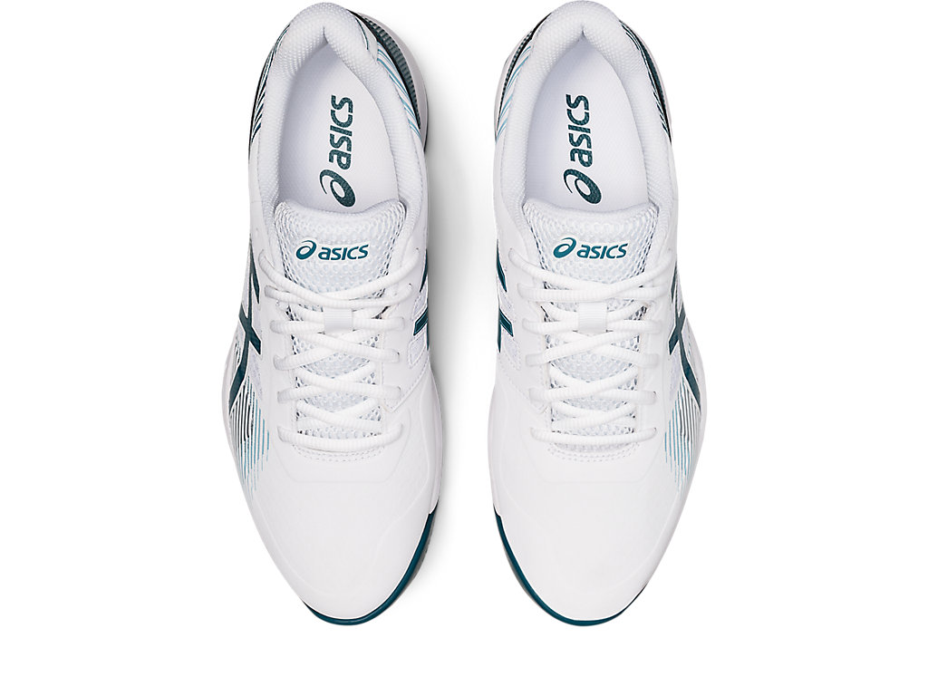 Sapatilhas de Tenis Asics Gel-Game 8 Masculino Branco Verdes Escuro | 3617-ZLJDF