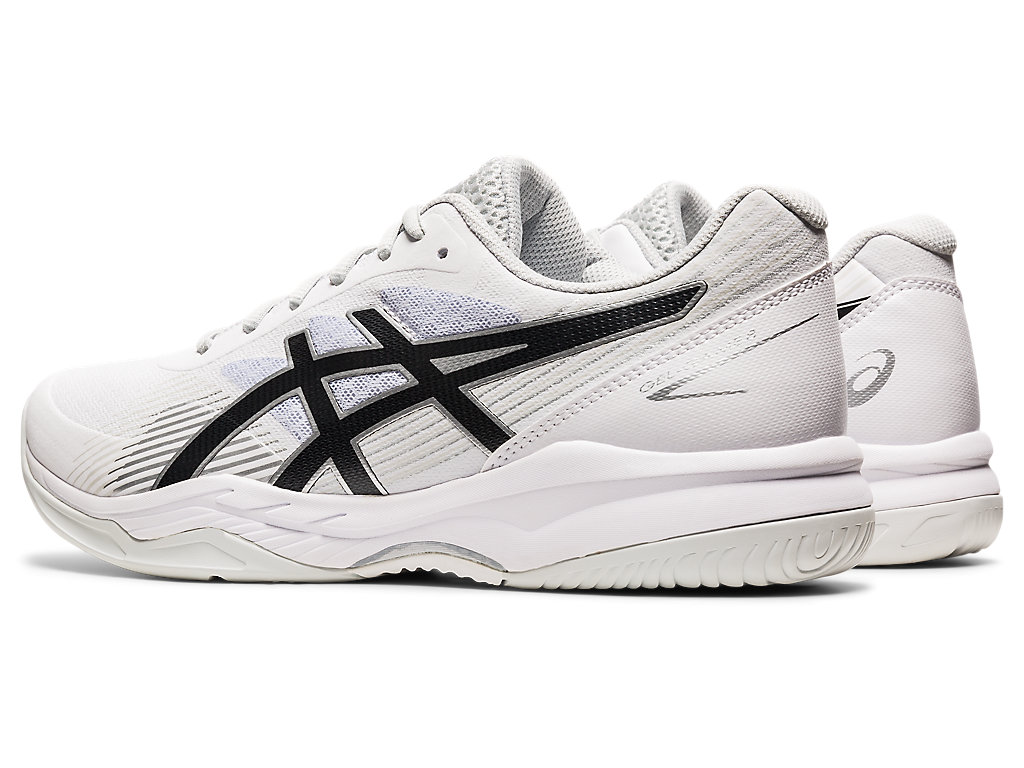 Sapatilhas de Tenis Asics Gel-Game 8 Masculino Branco Pretas | 7143-ALUQG