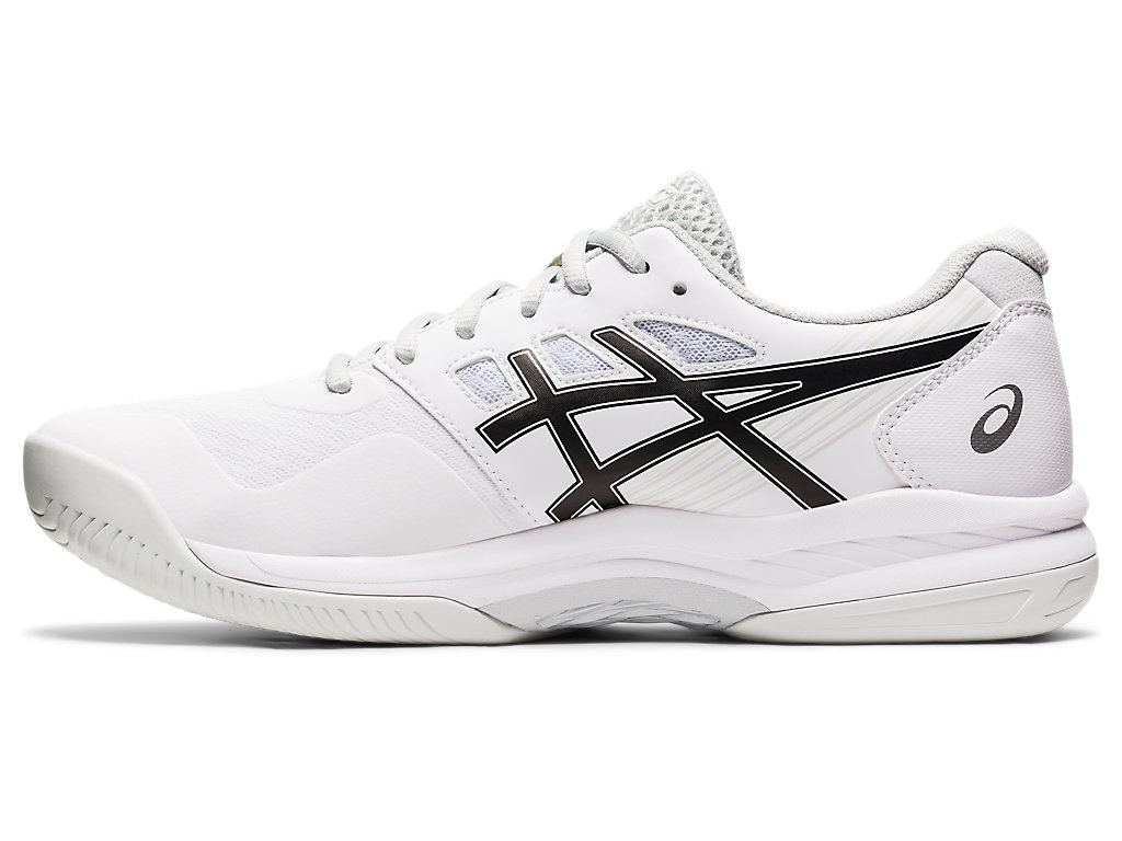 Sapatilhas de Tenis Asics Gel-Game 8 Masculino Branco Pretas | 7143-ALUQG