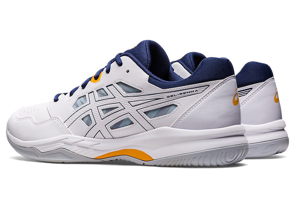 Sapatilhas de Tenis Asics Gel-Renma Masculino Branco Azul Claro | 4076-PVSXT