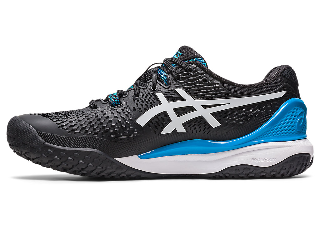 Sapatilhas de Tenis Asics Gel-Resolution 9 Oc Largos Masculino Pretas Branco | 1670-OKMUA