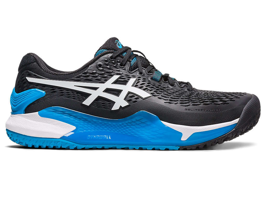 Sapatilhas de Tenis Asics Gel-Resolution 9 Oc Largos Masculino Pretas Branco | 1670-OKMUA