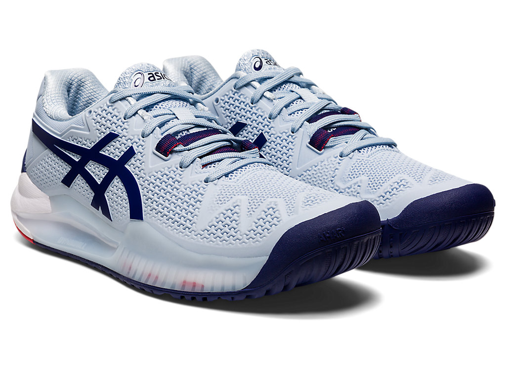 Sapatilhas de Tenis Asics Gel-Resolution 8 Feminino Azuis Azuis | 5139-UVSDY