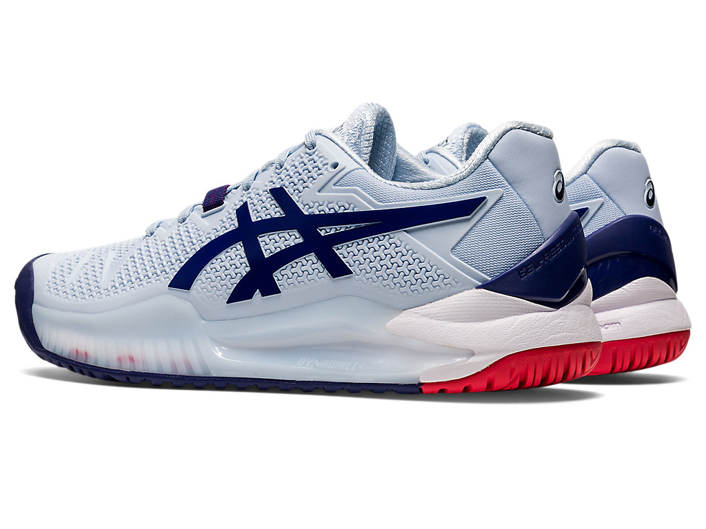 Sapatilhas de Tenis Asics Gel-Resolution 8 Feminino Azuis Azuis | 5139-UVSDY