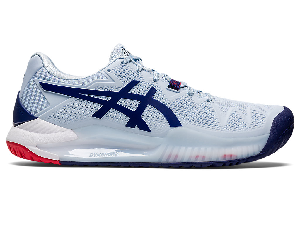 Sapatilhas de Tenis Asics Gel-Resolution 8 Feminino Azuis Azuis | 5139-UVSDY