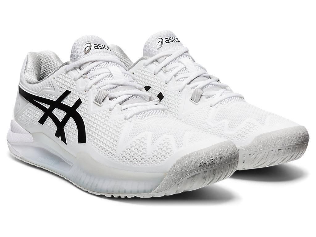 Sapatilhas de Tenis Asics Gel-Resolution 8 Masculino Branco Pretas | 5624-JIFQG