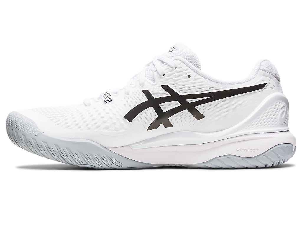 Sapatilhas de Tenis Asics Gel-Resolution 9 Masculino Branco Pretas | 6507-DPCLF