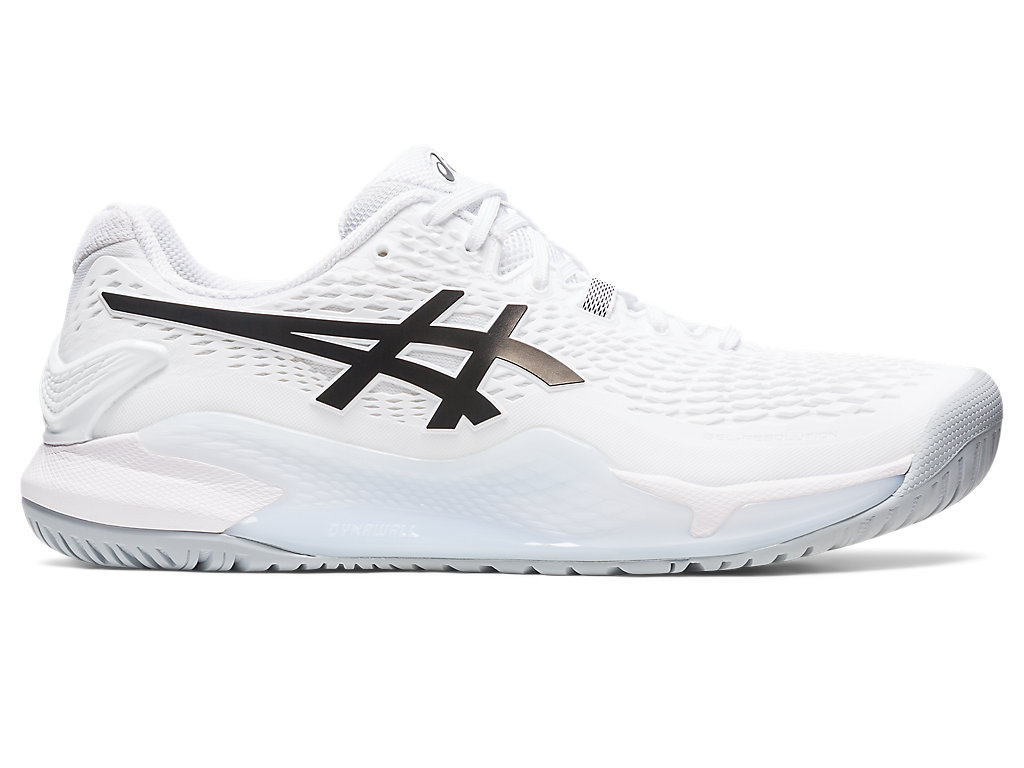 Sapatilhas de Tenis Asics Gel-Resolution 9 Masculino Branco Pretas | 6507-DPCLF