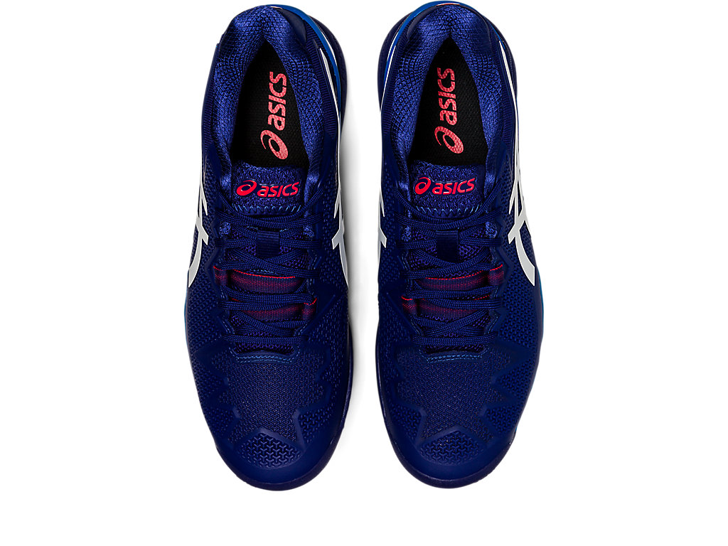 Sapatilhas de Tenis Asics Gel-Resolution 8 (2E) Masculino Azuis Branco | 9653-SUZBJ