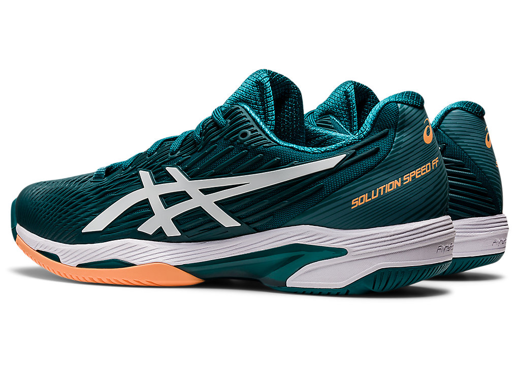 Sapatilhas de Tenis Asics Solution Speed Ff Masculino Verdes Escuro Branco | 1048-UZVYA