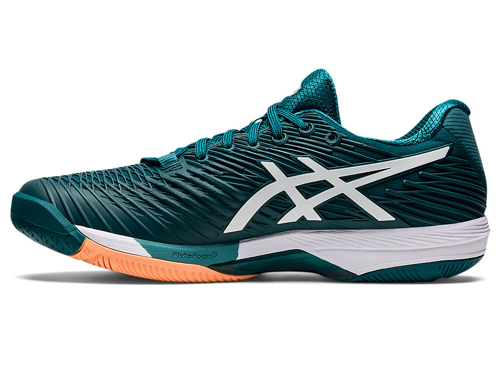 Sapatilhas de Tenis Asics Solution Speed Ff Masculino Verdes Escuro Branco | 1048-UZVYA