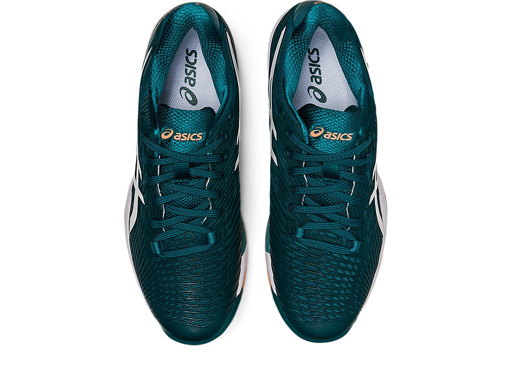 Sapatilhas de Tenis Asics Solution Speed Ff Masculino Verdes Escuro Branco | 1048-UZVYA