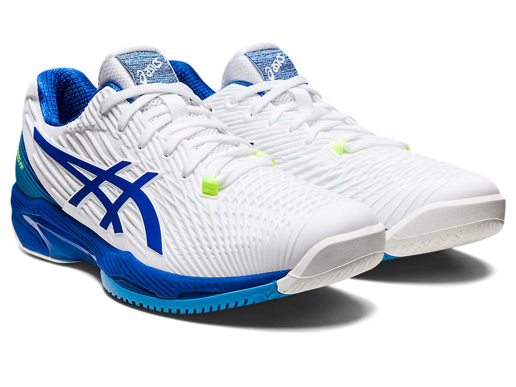 Sapatilhas de Tenis Asics Solution Speed Ff 2 Masculino Branco Azuis | 2047-KHVPM