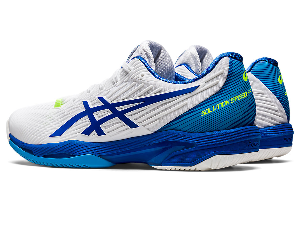 Sapatilhas de Tenis Asics Solution Speed Ff 2 Masculino Branco Azuis | 2047-KHVPM