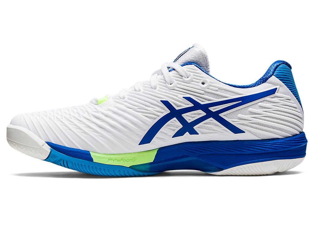 Sapatilhas de Tenis Asics Solution Speed Ff 2 Masculino Branco Azuis | 2047-KHVPM