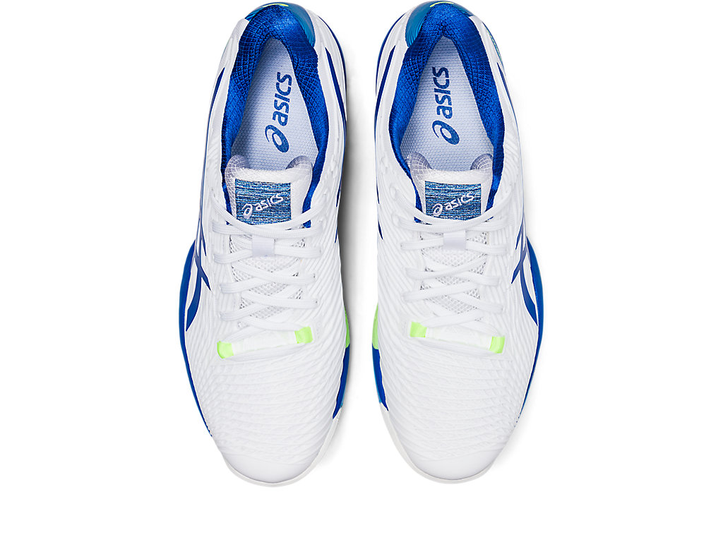 Sapatilhas de Tenis Asics Solution Speed Ff 2 Masculino Branco Azuis | 2047-KHVPM