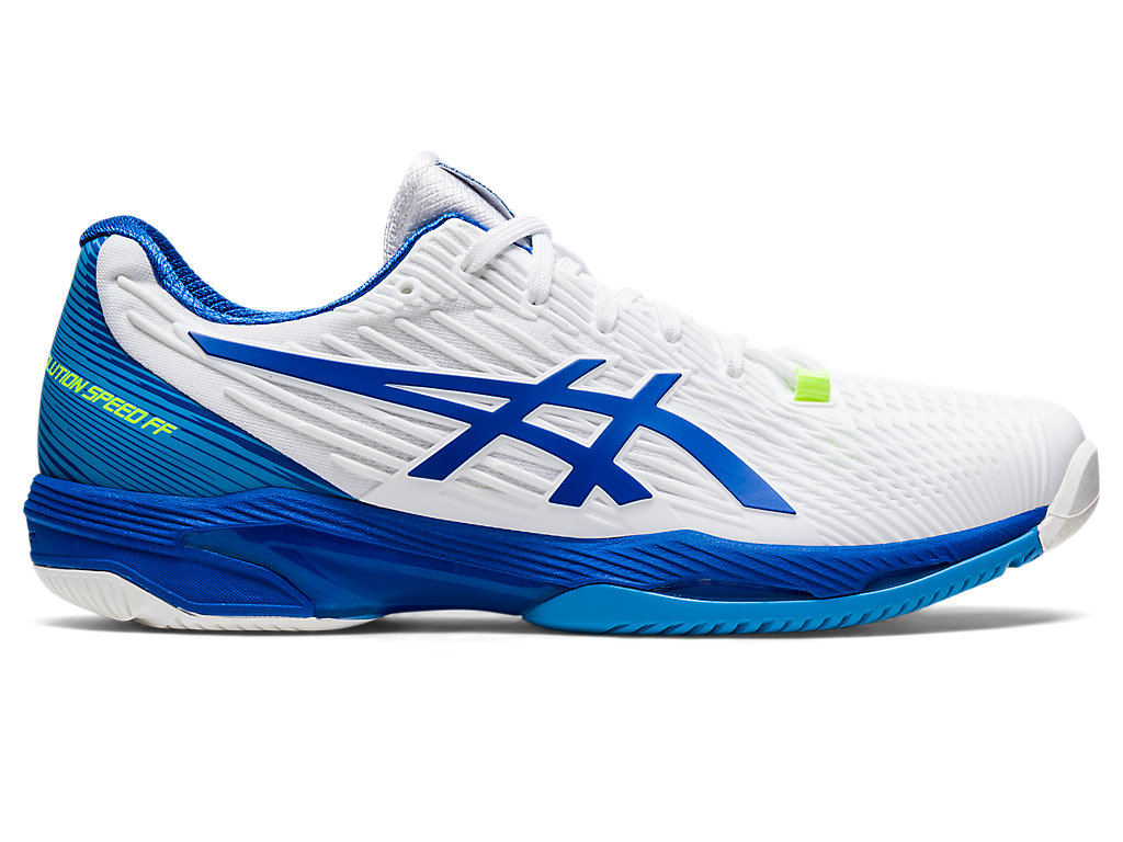 Sapatilhas de Tenis Asics Solution Speed Ff 2 Masculino Branco Azuis | 2047-KHVPM