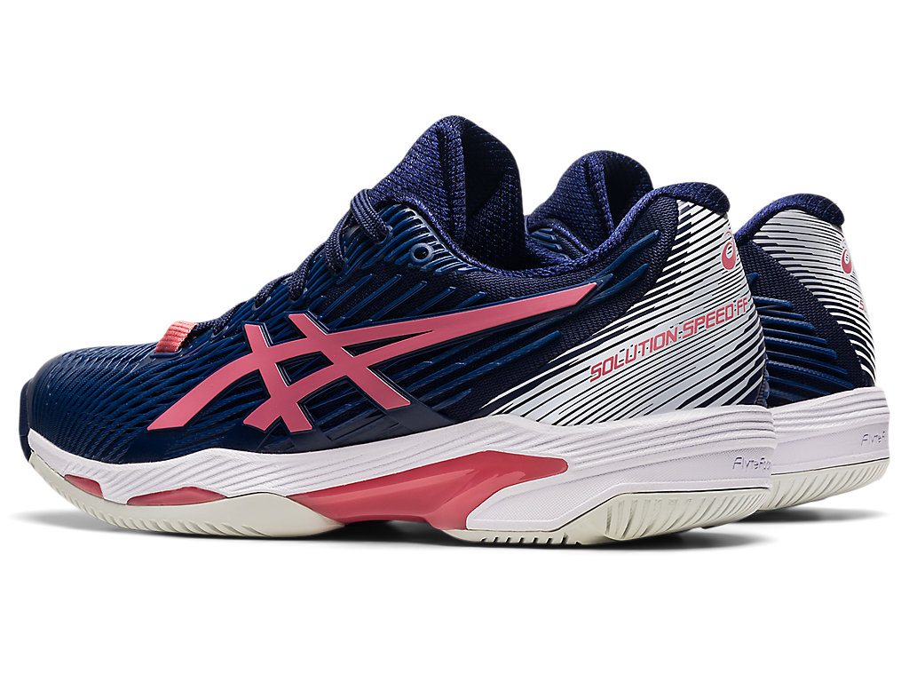 Sapatilhas de Tenis Asics Solution Speed Ff 2 Feminino Azul Marinho Rosa | 3027-TRYZD